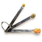 Alternate image 0 for Measuring Spoons Set Of 3 (Tad 1/4 Teaspoon, Dash 1/8 Teaspoon, Pinch 1/16 Teaspoon)