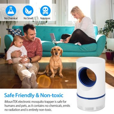 Eggracks By Global Phoenix Electric Mosquito Trap Mosquito Killer Lamp with USB Power Supply. View a larger version of this product image.