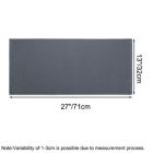 Alternate image 3 for PiccoCasa Classic Kitchen Towels 4 Pack, 100% Cotton Waffle Dish Cloth Dish Towel Kitchen Towel For Home Brick 13" x 27", Dark Gray