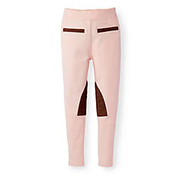 Hope & Henry Girls' Ponte Riding Pants, Light Pink, 3