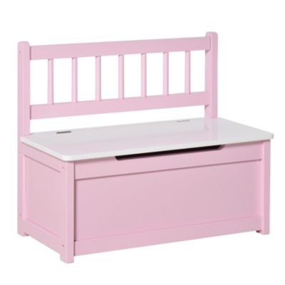 Details about   PINK Wooden Trunk Chest Storage Toy Box Bed Furniture Wood Ottoman Basket LARGE 
