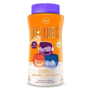 SISU - U-Cubes Vitamin C 90 Gummies. View a larger version of this product image.