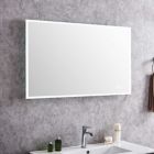 Alternate image 3 for Vyaya Huron 40 in. W x 24 in. H Rectangular Frameless Anti-Fog Wall Bathroom LED Vanity Mirror in Silver