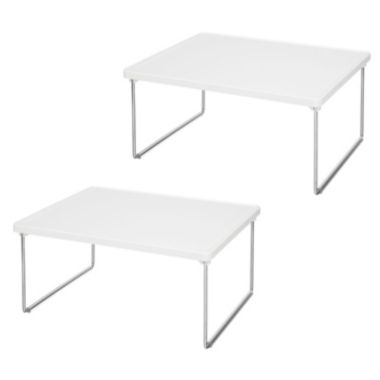 mDesign Metal Closet Organizer Storage Shelf. View a larger version of this product image.