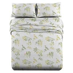 Egyptian Linens - Heavyweight Printed Flannel Sheets 170GSM - Hedgerow