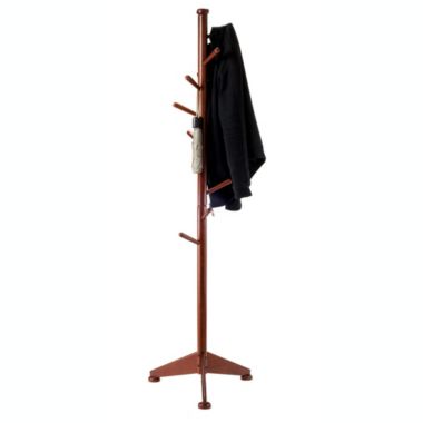 Winsome Lily Coat Tree 9 Pegs Walnut. View a larger version of this product image.
