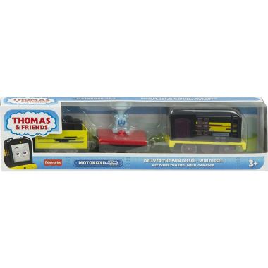 Thomas & Friends Deliver The Win Diesel Motorized Toy Train Engine. View a larger version of this product image.