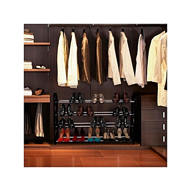 ForHauz Shoe Organizer 20 Pair Storage Rack for Closet or Entryway. View a larger version of this product image.