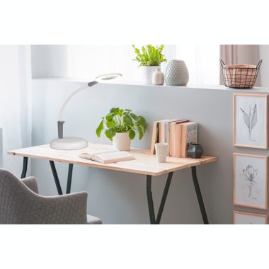 Daylight 3-in-1 Magnificent Pro - U25090 - Floor, Table, or Task Lamp - LED - Adjustable Brightness - 3 Diopter Magnifier. View a larger version of this product image.