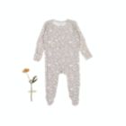 Alternate image 0 for Lovely Littles The Signature Print Snap Romper - Mist - 6m