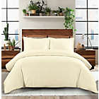 Alternate image 0 for Egyptian Linens Solid 100% Cotton Duvet Cover Set - 600 Thread Count