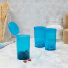 Alternate image 2 for Juvale Empty Prescription Pill Vial Container 19 Dram Bottles (30 Count)