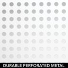 Alternate image 2 for mDesign Metal Closet Organizer Storage Shelf