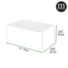 Alternate image 3 for mDesign Metal Closet Organizer Storage Shelf