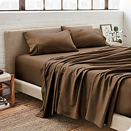 Bare Home Sheet Set - Premium 1800 Ultra-Soft Microfiber Sheets - Double Brushed - Hypoallergenic - Wrinkle Resistant (Cocoa, King)
