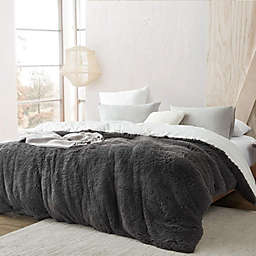 Byourbed Are You Kidding - Coma Inducer Duvet Cover - King -Charcoal/White