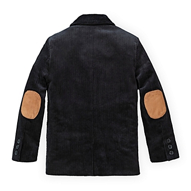 Hope & Henry Boys&#39; Corduroy Blazer (Black, 12-18 Months). View a larger version of this product image.