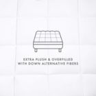 Alternate image 2 for Mattress Pad Ultra Plush Topper Luxury   Heart & Home   Queen - White