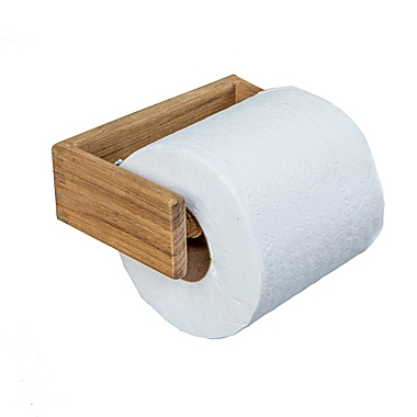 Prime Teak Wall Mount Toilet Paper Holder. View a larger version of this product image.