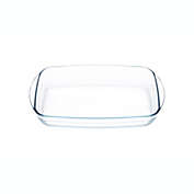 Lexi Home Glass Rectangular Baking Dish - 2.1qt Large 13" x 8" Oven Safe Glass Casserole
