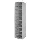 Alternate image 0 for mDesign Large 20 Shelf Fabric Over Rod Closet Hanging Storage Unit