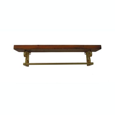 TX USA Everly Accent Wooden Wall Shelf - Natural. View a larger version of this product image.