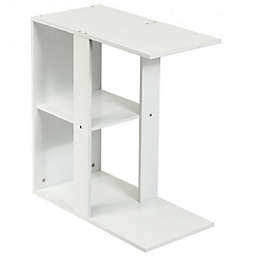 Costway 3-tier Side Table with Storage Shelf