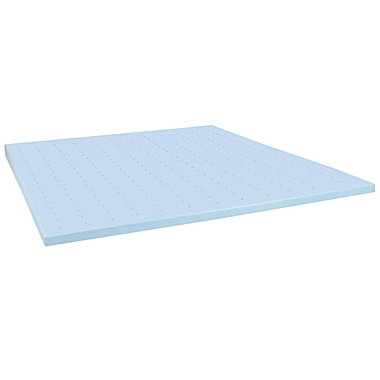 Emma + Oliver 2&quot; Cool Gel Infused Cooling Memory Foam Mattress Topper - King. View a larger version of this product image.