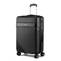 MKF Collection  Large Check-in Spinner Wheels Suitcase Luggage with Security Lock