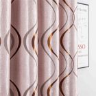 Alternate image 2 for Dolce Mela Home Decorative Semi-Blackout curtain Panel, Warsaw