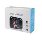 Alternate image 0 for Necano Baby Car Mirror, Car Mirror Baby Rear Facing Seat, Mirror For Baby Car Seat Rear Facing, Baby Mirror For Car, Very Wide Crystal Clear View, Shatterproof Glass, Fully Assembled