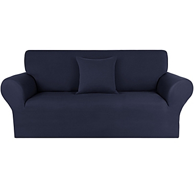 PiccoCasa Stretch Sofa Slipcover, 1-Piece Spandex Soft Couch Sofa