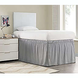 Byourbed Ruffled Dorm Sized Bed Skirt Wrap Around 32