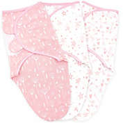 Bublo Baby Swaddle Blanket Boy Girl, 3 Pack Large Size Newborn Swaddles 3-6 Month, Infant Adjustable Swaddling Sleep Sack