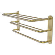 Allied Brass Three Tier Hotel Style Towel Shelf with Drying Rack
