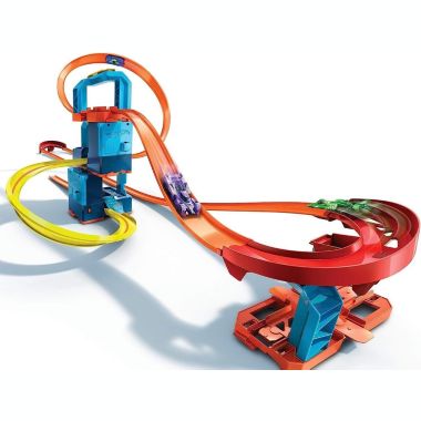 Hot Wheels Track Builder Unlimited Ultra Stackable Booster Kit Motorized Set. View a larger version of this product image.