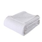 Alternate image 3 for MarCielo White Cotton Quilt Set Bedspread Coverlet B33