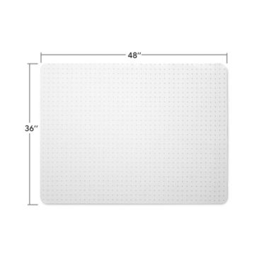 WORKONIT Office Desk Chair Floor Mat, Clear. View a larger version of this product image.