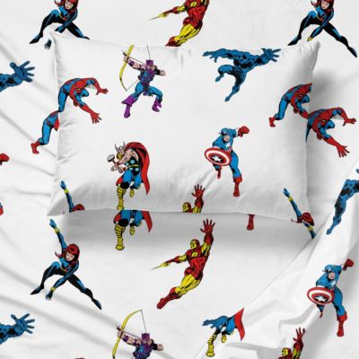 Saturday Park Marvel Invincible 100% Organic Cotton Sheet Set