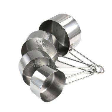 Martha Stewart Stainless Steel Measuring Cups. View a larger version of this product image.