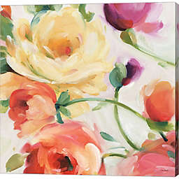 Metaverse Art Florabundance III by Lisa Audit 12-Inch x 12-Inch Canvas Wall Art