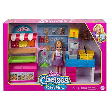 Barbie Chelsea Can Be Blonde Snack Stand Doll Set. View a larger version of this product image.