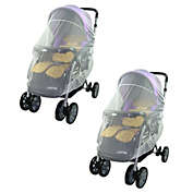 Kitcheniva White 2Pcs Baby Mosquito Net Stroller Car Seat Cover