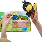 Alternate image 2 for HABA Fabric Book Orchard with Raven Finger Puppet and Removable Fruit