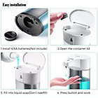 Alternate image 1 for Kitcheniva Automatic Soap Dispenser Touchless 13oz
