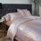 Alternate image 3 for Dolce Mela Home Decorative Dm805K   King Size Duvet Cover Set Jacquard Top & 100% Cotton Inside