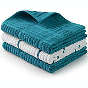 Details about   6pcs 100% Cotton Kitchen Towels Absorbent Dish Towels for Cleaning Drying Blue 