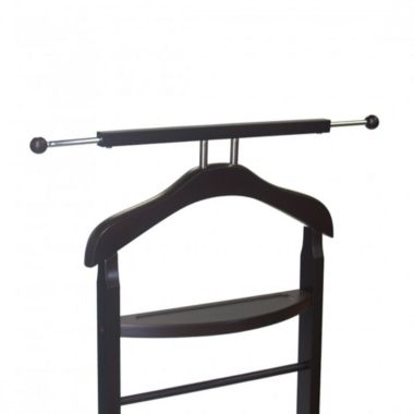 Proman Products Contemporary Knight Valet Stand - Walnut. View a larger version of this product image.