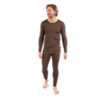 Alternate image 1 for Leveret Men's Two Piece Thermal Pajamas