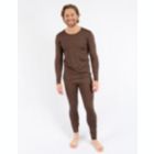 Alternate image 3 for Leveret Men's Two Piece Thermal Pajamas